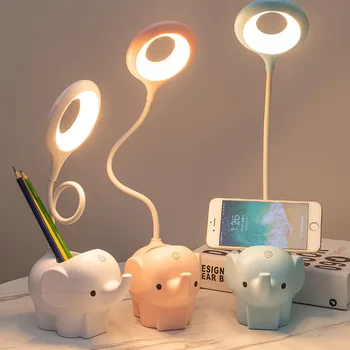 Cute Pet Elephant Lamp Eye Protection Learning Creative LED Dormitory Desk Touch Lithium Battery Intelligent Color Lamp
Cute Pet Elephant Lamp Eye Protection Learning Creative LED Dormitory Desk Touch Lithium Battery Intelligent Color Lamp