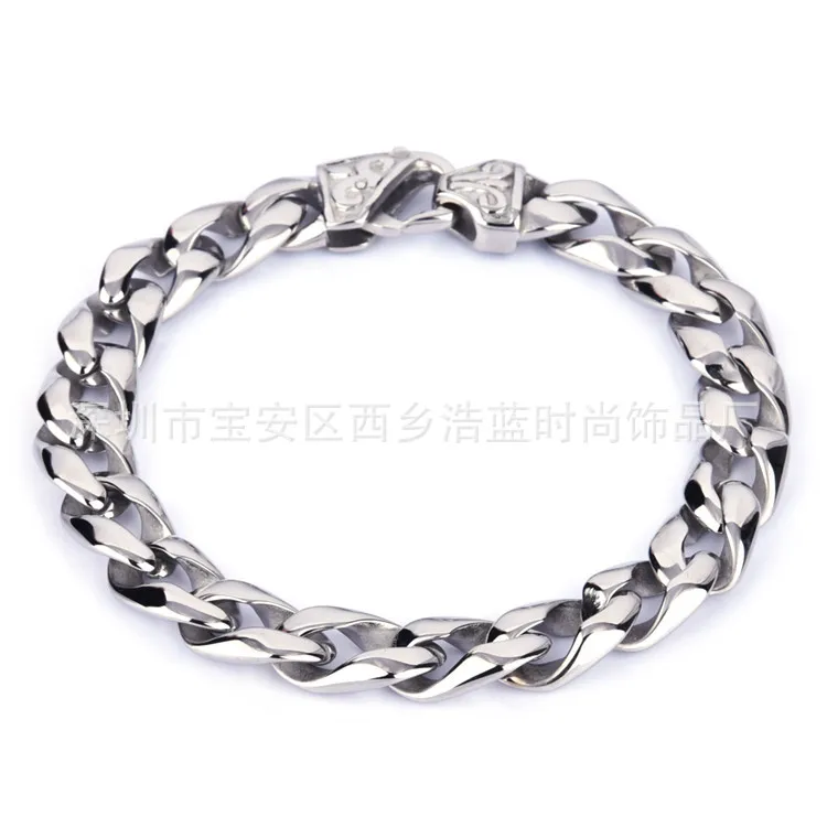 Couples Accessories Korean-style Men And Women Bracelets Women's Bracelet-Style Retro Cool Simplicity Titanium Steel Bracelets J
Couples Accessories Korean-style Men And Women Bracelets Women's Bracelet-Style Retro Cool Simplicity Titanium Steel Bracelets J