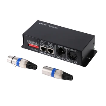 Professional 3CH DC12-24V RGBW DMX 512 Decoder LED Controller RGB LED DMX512 Decoder 3 Channel with Two Working Modes
Professional 3CH DC12-24V RGBW DMX 512 Decoder LED Controller RGB LED DMX512 Decoder 3 Channel with Two Working Modes