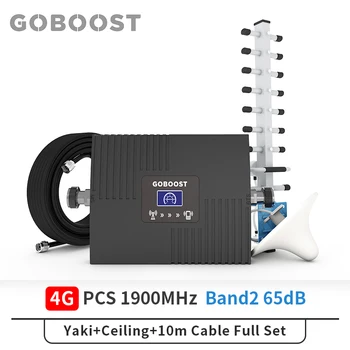 GOBOOST 4G Signal booster LCD Display FDD LTE1900MHz Band2 65dB Gain Mobile phone Signal Amplifier PCS1900 Signal booser set
GOBOOST 4G Signal booster LCD Display FDD LTE1900MHz Band2 65dB Gain Mobile phone Signal Amplifier PCS1900 Signal booser set