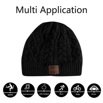 Wireless Bluetooth Music Hat Cap Bluetooth Earphone Headphone Headset Speaker with Mic Sport Knitted Hats 
Wireless Bluetooth Music Hat Cap Bluetooth Earphone Headphone Headset Speaker with Mic Sport Knitted Hats