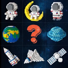 Blind Box Constructor Toys for Children Mini Micro Rocket Building Blocks Space Moon Satellite Astronaut Montessori Mystery Box
Blind Box Constructor Toys for Children Mini Micro Rocket Building Blocks Space Moon Satellite Astronaut Montessori Mystery Box