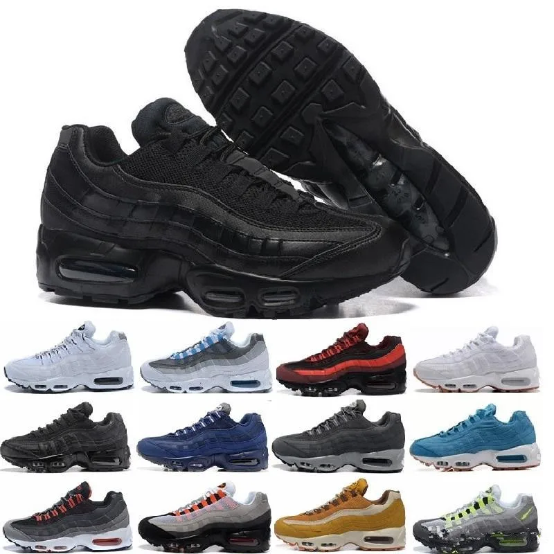

2019 Air Og Max 95 Cushion Navy Sport High-quality Chaussure 95s Walking Boots Men Casual Shoes Sneakers Women