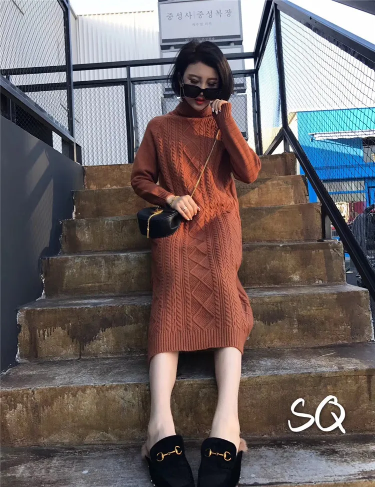 2019 Spring New Style Korean-style Solid Color High Collar Mid-length Linen Flower Color Jersey Dress Long Sleeve Pullover Sweat
2019 Spring New Style Korean-style Solid Color High Collar Mid-length Linen Flower Color Jersey Dress Long Sleeve Pullover Sweat