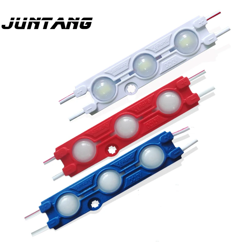 led module SMD 5730 3 LED lighting module DC12V waterproof highlight LED module 1.2W advertising light lens module
led module SMD 5730 3 LED lighting module DC12V waterproof highlight LED module 1.2W advertising light lens module