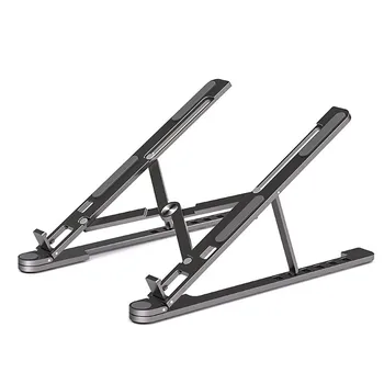 CARPRIE Adjustable Aluminum Laptop Stand Portable Foldable Desktop Notebook Holder Desk Laptop Stand for All Tablets 
CARPRIE Adjustable Aluminum Laptop Stand Portable Foldable Desktop Notebook Holder Desk Laptop Stand for All Tablets