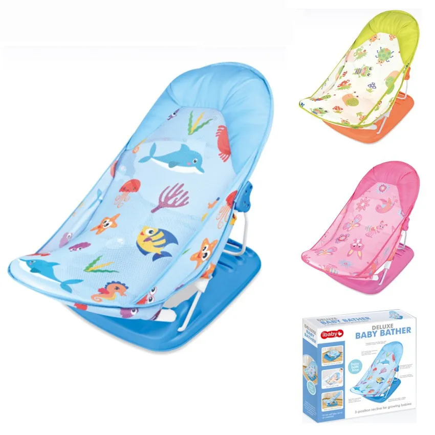 Infant Foldable Bath Chair mu yu chuang Baby Bath Chair 3-Speed Adjustment Have Pillow Boxed
Infant Foldable Bath Chair mu yu chuang Baby Bath Chair 3-Speed Adjustment Have Pillow Boxed