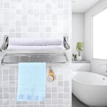 Shower Rack Wall Mounted Bathroom Accessories Stainless Steel Bathroom Towel Shelf Shower Storage Rack
Shower Rack Wall Mounted Bathroom Accessories Stainless Steel Bathroom Towel Shelf Shower Storage Rack