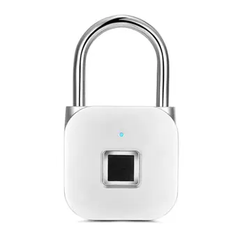 Security Keyless Smart Fingerprint Padlock Electronic Cabinet Door Lock Non-password Anti-theft Portable
Security Keyless Smart Fingerprint Padlock Electronic Cabinet Door Lock Non-password Anti-theft Portable