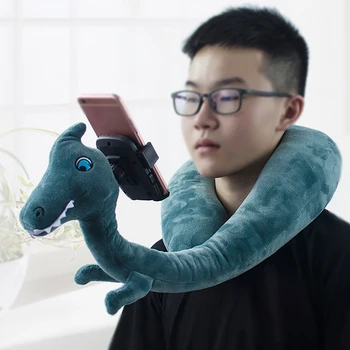 Travel Pillow with Mobile Phone Holder Lazy U Shape Neck Support Pillow with Flexible 360 Degree Rotating Mobile Holde
Travel Pillow with Mobile Phone Holder Lazy U Shape Neck Support Pillow with Flexible 360 Degree Rotating Mobile Holde