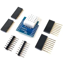 DHT Pro Shield for D1 mini DHT22 Single-bus digital temperature and humidity sensor module sensor
DHT Pro Shield for D1 mini DHT22 Single-bus digital temperature and humidity sensor module sensor