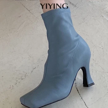 Spring Autumn New Elegant Square Toe Ankle Boots Women Fashion Zip Mid Heel Shoes Ladies Party Booties Street Girls Short Boot
Spring Autumn New Elegant Square Toe Ankle Boots Women Fashion Zip Mid Heel Shoes Ladies Party Booties Street Girls Short Boot