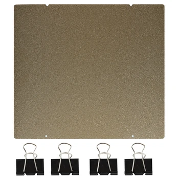 Heat Bed PEI Texture Platform 3D Printer Spring Steel Sheet Double Sided With Clamp Build Plate Powder Coated For Prusa I3 MK3
Heat Bed PEI Texture Platform 3D Printer Spring Steel Sheet Double Sided With Clamp Build Plate Powder Coated For Prusa I3 MK3