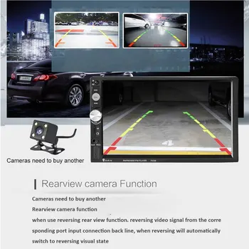 Universal Rear View Camera Mirrorlink Car Multimedia Player 2 Din Android Autoradio Stereo 7" Touch Screen Bluetooth MP5 Player
Universal Rear View Camera Mirrorlink Car Multimedia Player 2 Din Android Autoradio Stereo 7" Touch Screen Bluetooth MP5 Player