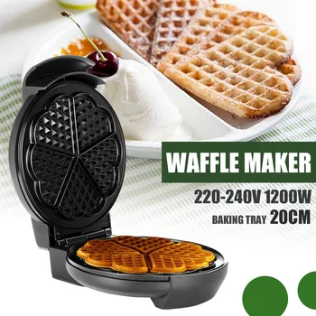 EU Plug 1200W Non-stick Electric Egg Cake Waffle Maker Machine Crept Breakfast Crepe Baking Machine Kitchen Coing Tools
EU Plug 1200W Non-stick Electric Egg Cake Waffle Maker Machine Crept Breakfast Crepe Baking Machine Kitchen Coing Tools