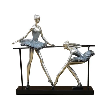 CREATIVE BALLERINA STATUE HANDMADE RESIN DANCER BALLET GIRL SCULPTURE EXERCISE ROOM DECOR IRON ART AND CRAFT ORNAMENT PRESENT
CREATIVE BALLERINA STATUE HANDMADE RESIN DANCER BALLET GIRL SCULPTURE EXERCISE ROOM DECOR IRON ART AND CRAFT ORNAMENT PRESENT