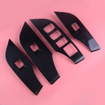 beler 4PCS Inner Window Switch Panel Cover Trim ABS Carbon Fiber Texture Fit For Toyota RAV4 2019 2020
beler 4PCS Inner Window Switch Panel Cover Trim ABS Carbon Fiber Texture Fit For Toyota RAV4 2019 2020