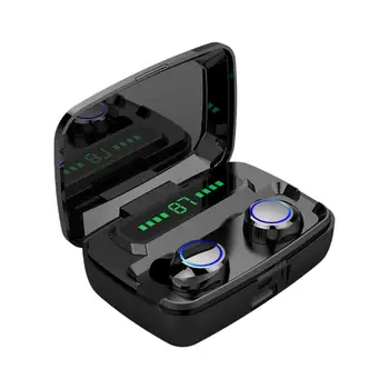 M12 Bluetooth 5.0 Wireless Rechargeable Headset 2200mah Charging Case Led Battery Display Touch Control Waterproof Headset
M12 Bluetooth 5.0 Wireless Rechargeable Headset 2200mah Charging Case Led Battery Display Touch Control Waterproof Headset