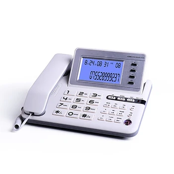 Large Screen Corded Telephone Landline with DTMF / FSK Dual System, Clock Setting, Do Not Disturb Mode, Adjustable Brightness
Large Screen Corded Telephone Landline with DTMF / FSK Dual System, Clock Setting, Do Not Disturb Mode, Adjustable Brightness