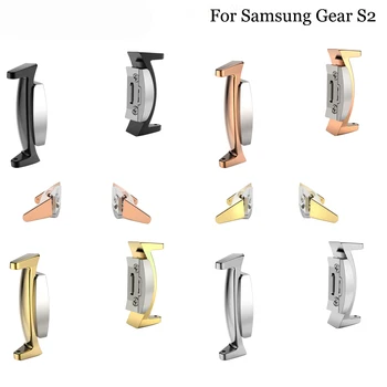 New For Samsung Gear S2 R720 Metal connector Replacement High quality stainless steel connect For Samsung Gear watch Accessories
New For Samsung Gear S2 R720 Metal connector Replacement High quality stainless steel connect For Samsung Gear watch Accessories