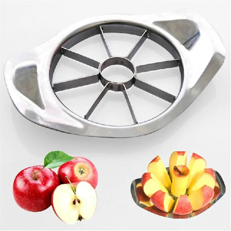 1Pcs Stainless Steel Apple Cutter Slicer Vegetable Fruit Tools Kitchen Accessories Apple Easy Cut Slicer Cutter Kitchen Gadgets
1Pcs Stainless Steel Apple Cutter Slicer Vegetable Fruit Tools Kitchen Accessories Apple Easy Cut Slicer Cutter Kitchen Gadgets