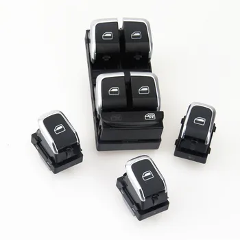 TUKE Driver & Passenger Car Door Window Glass Chrome Switch 4Pcs Set For A4 Allroad S4 Q5 A5 8KD 959 851 A 4GD 959 855 8KD959851
TUKE Driver & Passenger Car Door Window Glass Chrome Switch 4Pcs Set For A4 Allroad S4 Q5 A5 8KD 959 851 A 4GD 959 855 8KD959851