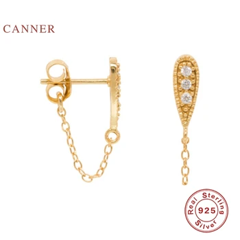 CANNER Zirconia Earrings Stud Earrings 925 Sterling Silver Earrings For Women Silver Jewelry Earring Pendientes Brincos
CANNER Zirconia Earrings Stud Earrings 925 Sterling Silver Earrings For Women Silver Jewelry Earring Pendientes Brincos