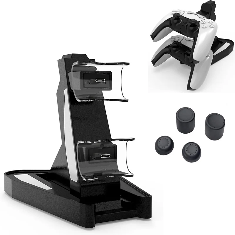 Controller Charger Dock LED Dual USB Charging Stand Station Cradle For Sony Playstation 5 PS5 Gamepad Power Supply Accessories
Controller Charger Dock LED Dual USB Charging Stand Station Cradle For Sony Playstation 5 PS5 Gamepad Power Supply Accessories