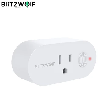 BlitzWolf BW-SHP12 Timer Socket 15A 1875W US Plug Smart WIFI Switch APP Remote Controller Work with Alexa Google Home Assistant
BlitzWolf BW-SHP12 Timer Socket 15A 1875W US Plug Smart WIFI Switch APP Remote Controller Work with Alexa Google Home Assistant