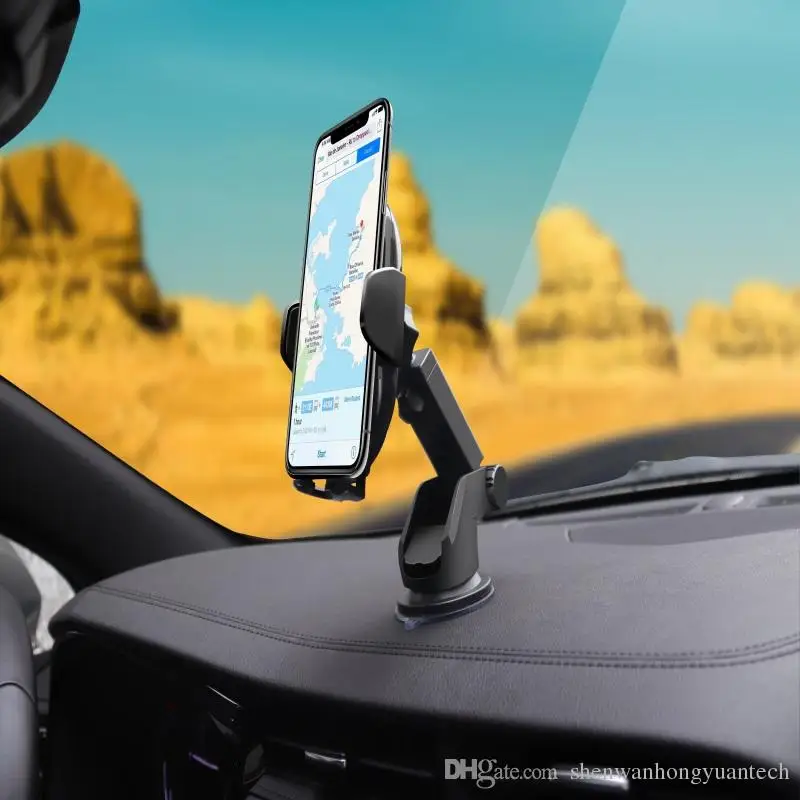 NEWEST Smart Infrared Qi Wireless 10W Fast Car Charger Automatic Induction Phone Mount Holder for smart Phone
NEWEST Smart Infrared Qi Wireless 10W Fast Car Charger Automatic Induction Phone Mount Holder for smart Phone
