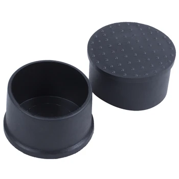 10 Pcs Black Rubber Flexible Round End Cap 50mm Foot Cover 
10 Pcs Black Rubber Flexible Round End Cap 50mm Foot Cover