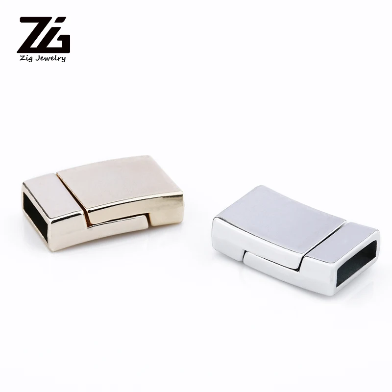 ZG 10*3 мм сильные магнитные замочки новый дизайнерский кожаный браслет соединения