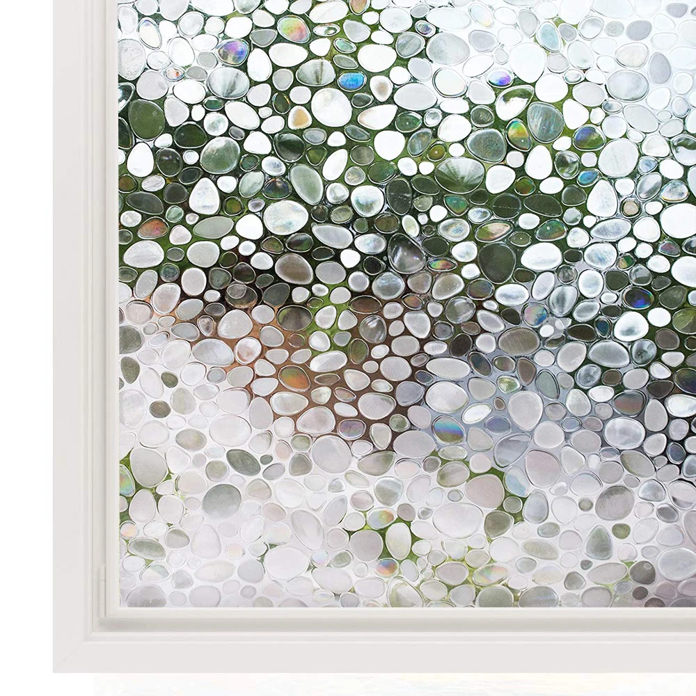 Funlife 3D Crystal Clear Pebble Decor Stained Glass Window Film Removable Self Adhesive Door Sticker Static Cling Window Blind
Funlife 3D Crystal Clear Pebble Decor Stained Glass Window Film Removable Self Adhesive Door Sticker Static Cling Window Blind