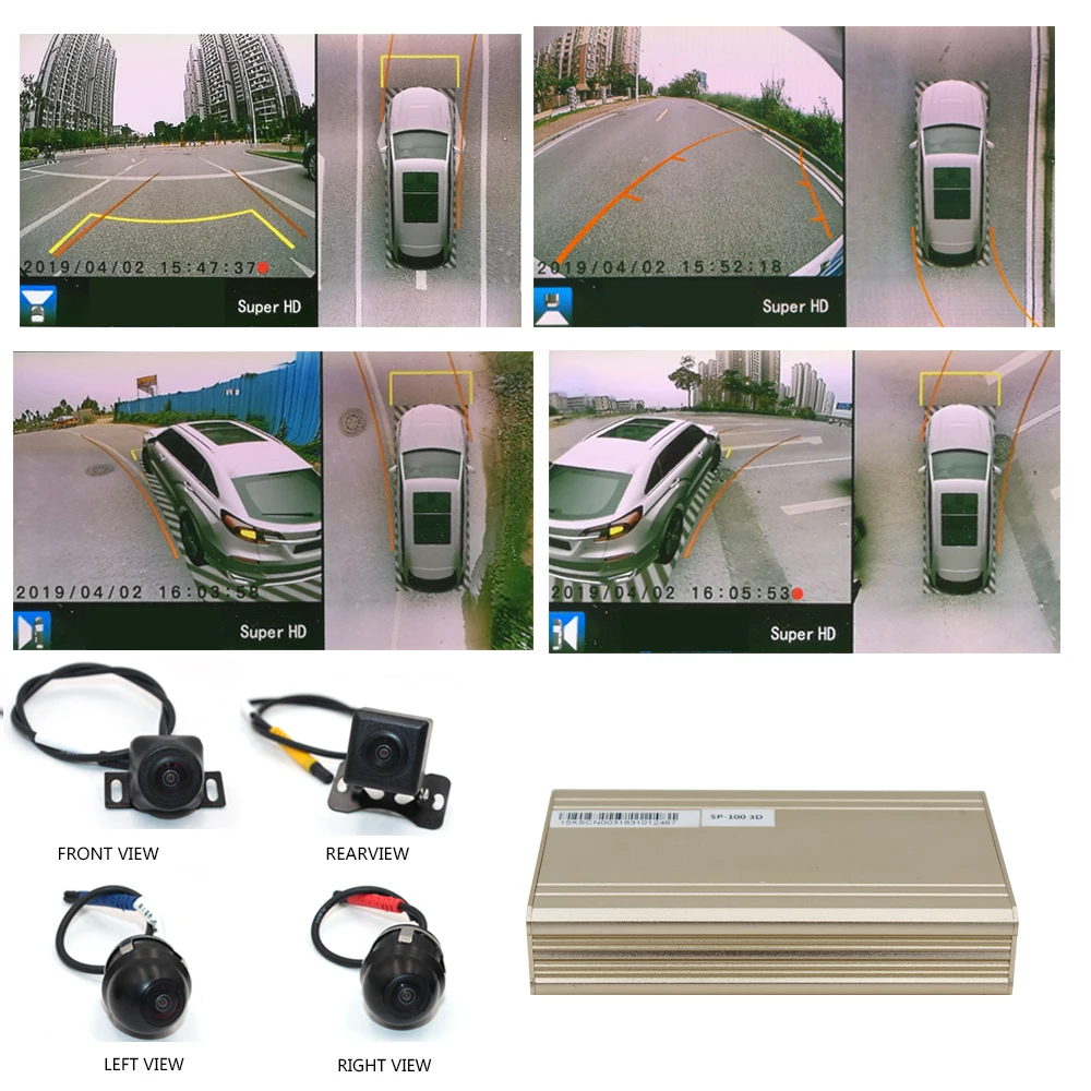 Smartour HD 3D MPV Motorhome Camper LCV 360 degree bird eye camera surround view monitoring system DVR 1080P
Smartour HD 3D MPV Motorhome Camper LCV 360 degree bird eye camera surround view monitoring system DVR 1080P