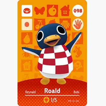 098 Rolad Animal Crossing Card Animal Crossing Figures SwitchNS 3DS Amiibo Cards Villager New Horizons Amiibo Card Gift
098 Rolad Animal Crossing Card Animal Crossing Figures SwitchNS 3DS Amiibo Cards Villager New Horizons Amiibo Card Gift