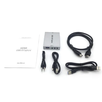 HDMI USB3.0 Video Capture HDMI to USB Video Capture Card Game Streaming Live Stream Broadcast
HDMI USB3.0 Video Capture HDMI to USB Video Capture Card Game Streaming Live Stream Broadcast