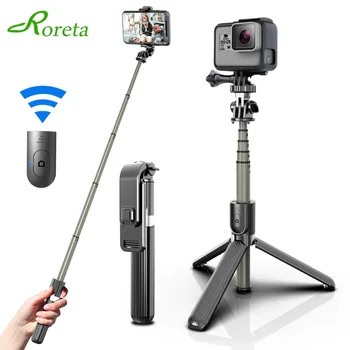 Roreta Wireless Bluetooth Selfie Stick Foldable Mini Tripod Handheld Monopod With Shutter Remote For iphone Action Camera
Roreta Wireless Bluetooth Selfie Stick Foldable Mini Tripod Handheld Monopod With Shutter Remote For iphone Action Camera