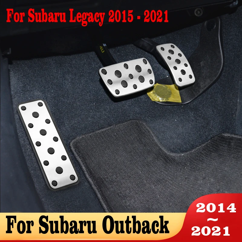 Stainless Steel Car Accelerator Fuel Brake Foot Rest Pedals Cover For Subaru Outback 2014 - 2021 Legacy 2015 - 2021 Accessories
Stainless Steel Car Accelerator Fuel Brake Foot Rest Pedals Cover For Subaru Outback 2014 - 2021 Legacy 2015 - 2021 Accessories