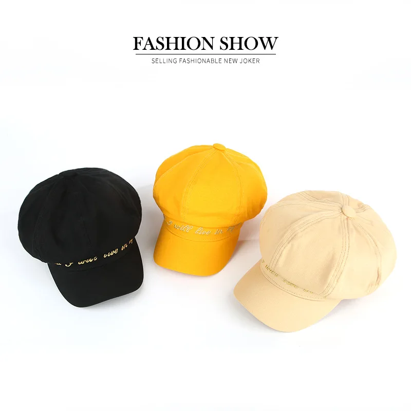 New Women Beret Autumn Winter Octagonal Cap Hats Stylish Artist Painter Newsboy Caps Black Pink Beret Hats Womens Hat 6 Style
New Women Beret Autumn Winter Octagonal Cap Hats Stylish Artist Painter Newsboy Caps Black Pink Beret Hats Womens Hat 6 Style