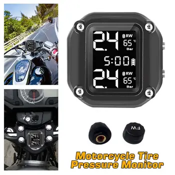 TPMS Motorcycle Tire Pressure Monitor LCD Display USB Charging Port Universal High-precision TPMS Tire Pressure Detection
TPMS Motorcycle Tire Pressure Monitor LCD Display USB Charging Port Universal High-precision TPMS Tire Pressure Detection
