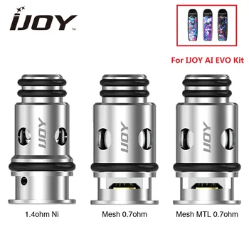 5pcs/10pcs/ 20pcs IJOY AI EVO Replacement Coil 0.7ohm MTL Coils / 0.7ohm Mesh Coils / 1.4ohm Ecig Vape Coil for IJOY AI EVO Kit
5pcs/10pcs/ 20pcs IJOY AI EVO Replacement Coil 0.7ohm MTL Coils / 0.7ohm Mesh Coils / 1.4ohm Ecig Vape Coil for IJOY AI EVO Kit
