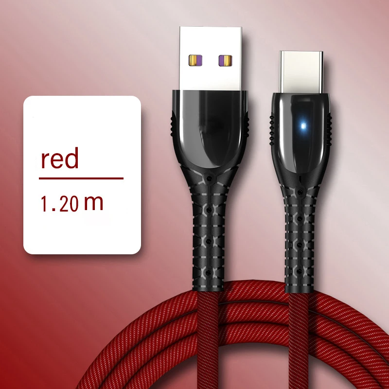 5A USB Type C Cable LED Super charge USB C Fast Charging Cable Micro USB Type-C Cable for Huawei Mate 20 Pro P20 Samsung Xiaomi
5A USB Type C Cable LED Super charge USB C Fast Charging Cable Micro USB Type-C Cable for Huawei Mate 20 Pro P20 Samsung Xiaomi