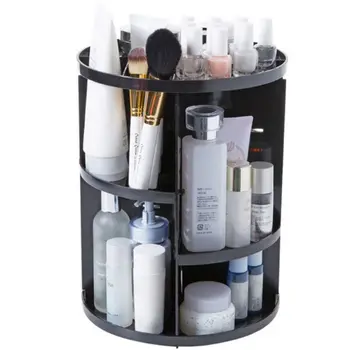Practical Rotating Cosmetics Organizer Makeup Carousel Spinning Holder Storage Rack Plastic Desktop Storage Shelf Q7
Practical Rotating Cosmetics Organizer Makeup Carousel Spinning Holder Storage Rack Plastic Desktop Storage Shelf Q7