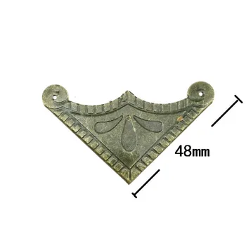 25PCS 48x48x11mm Bronze Tone Wooden Box Protectors Book Album Menu Folders Corner Protectors Ancient Pattern Coners
25PCS 48x48x11mm Bronze Tone Wooden Box Protectors Book Album Menu Folders Corner Protectors Ancient Pattern Coners