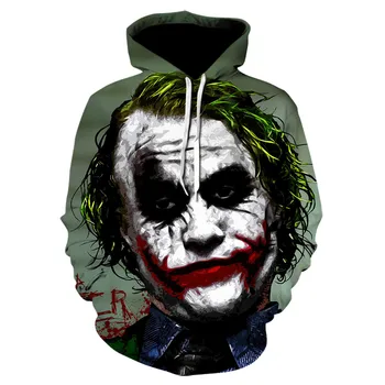 3D Clown Male Hoodie Sweatshirt Men Women Pullover Hoody Tops Casual Brand Sportswear Funny Horror Hoodies Tracksuit Plus Size
3D Clown Male Hoodie Sweatshirt Men Women Pullover Hoody Tops Casual Brand Sportswear Funny Horror Hoodies Tracksuit Plus Size