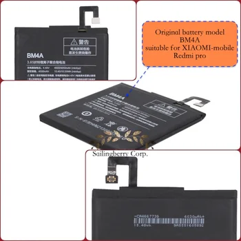 Original battery suitable for XIAOMI-mobile Redmi-pro with battery model BM4A(It is safe to check firstly)
Original battery suitable for XIAOMI-mobile Redmi-pro with battery model BM4A(It is safe to check firstly)
