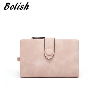 Bolish Nubuck Short Female Wallet Fashion Larger Capacity Clutches Card Pack Coin Purse
Bolish Nubuck Short Female Wallet Fashion Larger Capacity Clutches Card Pack Coin Purse