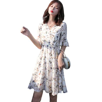 Women's Short Floral Dress Summer Vacation Cool Slim Hipster Chiffon Beach Dress Holiday Outdoor Travel Dress
Women's Short Floral Dress Summer Vacation Cool Slim Hipster Chiffon Beach Dress Holiday Outdoor Travel Dress