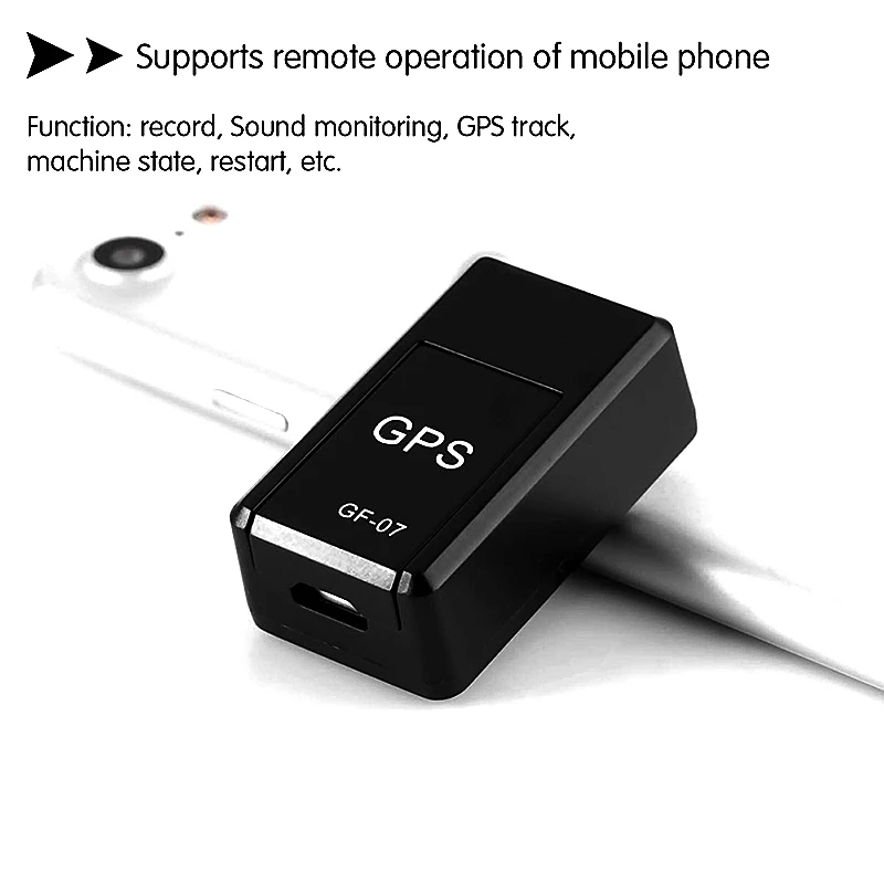 GF07 Pet Mini GPS Tracker Locator Tracker Anti-Lost Recording Tracking Device Voice Control Can Record Locating Finding Device
GF07 Pet Mini GPS Tracker Locator Tracker Anti-Lost Recording Tracking Device Voice Control Can Record Locating Finding Device