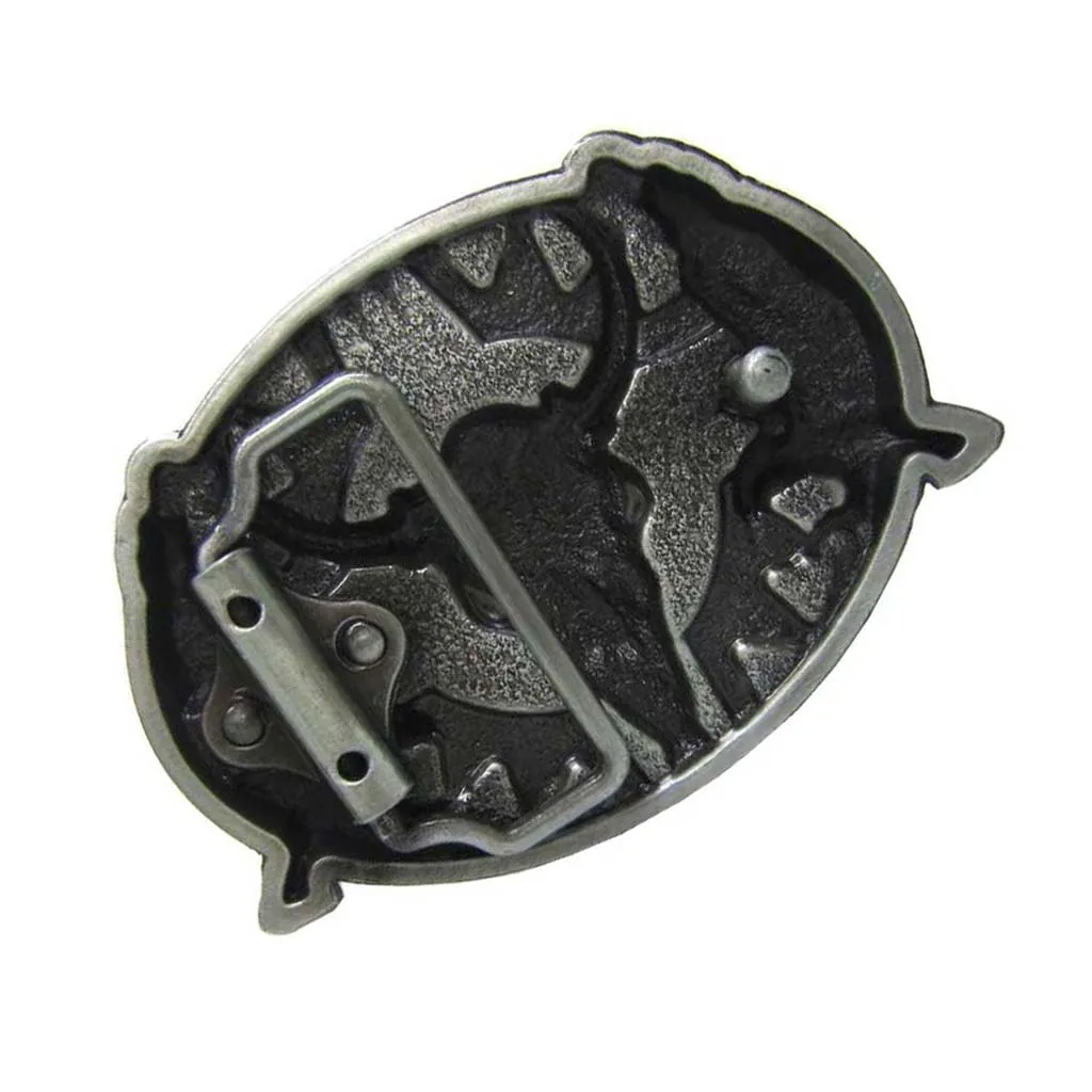 Mens' Belt Buckle Eagle 3D Cow Head Western Cowboy Pin Buckles Oval Jeans Buckle Jewelry Mens' Belt Buckle Eagle 3D Cow Head Western Cowboy Pin Buckles Oval Jeans Buckle Jewelry